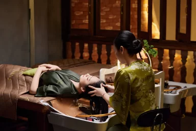 Gội đầu thảo mộc & Chăm sóc tóc và da đầu chuyên sâu 75’ (20 bước)